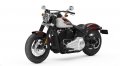 Softail Slim Modell 2021 in Midnight Crimson / Stone Washed White Pearl