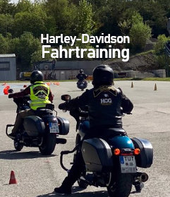 Fahrtraining speziell fr Harley-Biker