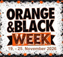 Black & Orange Week