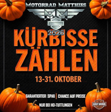 Oktoberaktion Kürbisse zählen