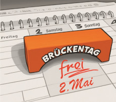 2. Mai – wir haben geschlossen.
