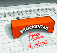 Ostern - und bei uns geschlossen.