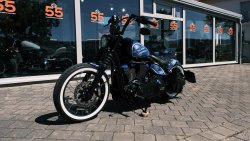 Used Custom Street Bob „Ocean Eyes“