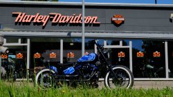 Used Custom Street Bob „Ocean Eyes“