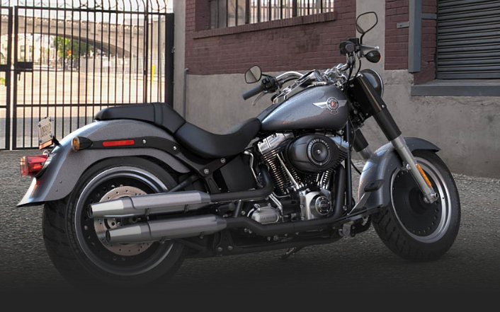Softail Fat Boy Special 2015 in Charcoal Pearl