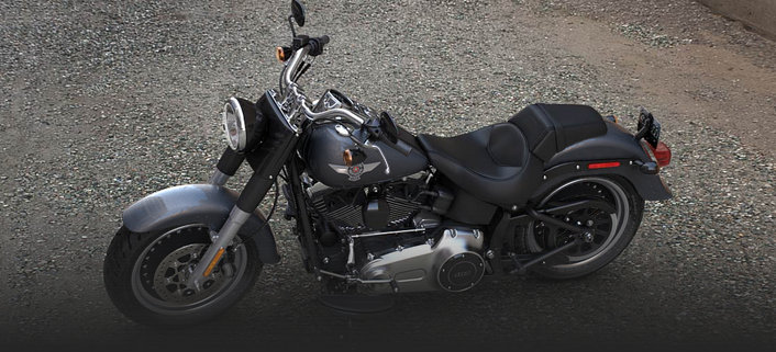 Softail Fat Boy Special 2015 in Charcoal Pearl