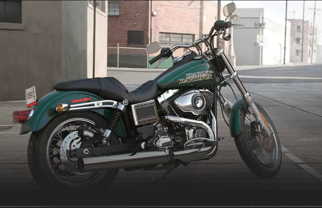Dyna Low Rider 2015 in Deep Jade Pearl