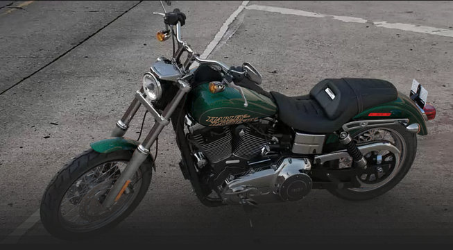 Dyna Low Rider 2015 in Deep Jade Pearl