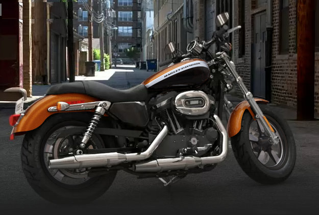Sportster XL 1200 Custom Limited A 2015 in Amber Whiskey / Vivid Black