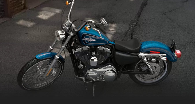 Sportster XL 1200 Seventy-Two 2015 in Hard Candy Cancun Blue Flake