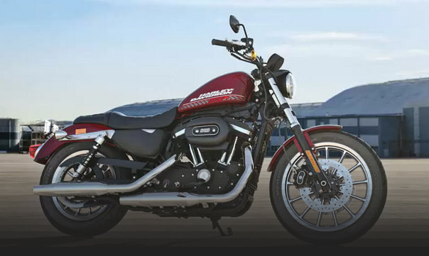 Sportster XL 883 Roadster 2015 in Mysterious Red Sungo