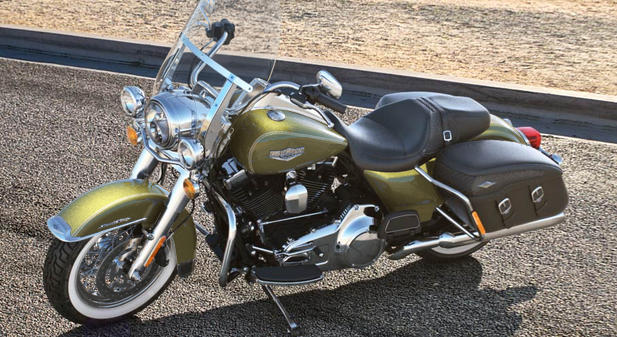Road King Classic Modell 2016 in Olive Gold