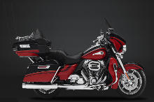 CVO Electra Glide Ultra Limited Modell 2016 in Carbon Dust / Electric Red