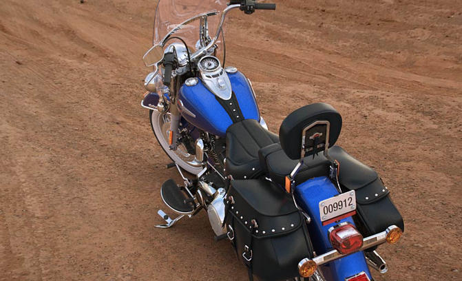 Softail Heritage Classic Modell 2016 in Superior Blue