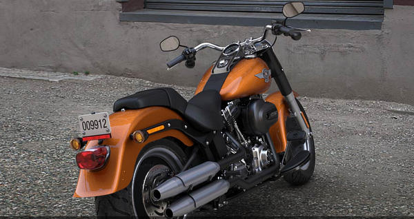 Softail Fat Boy Special Modell 2016 in Amber Whiskey