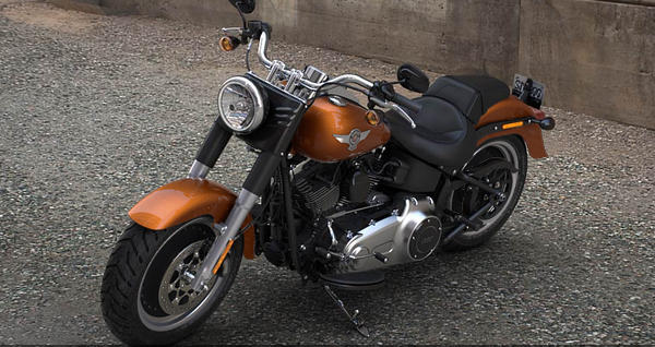 Softail Fat Boy Special Modell 2016 in Amber Whiskey