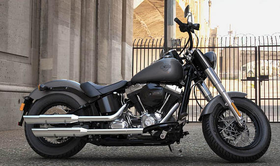 Softail Slim Modell 2016 in Charcoal Pearl