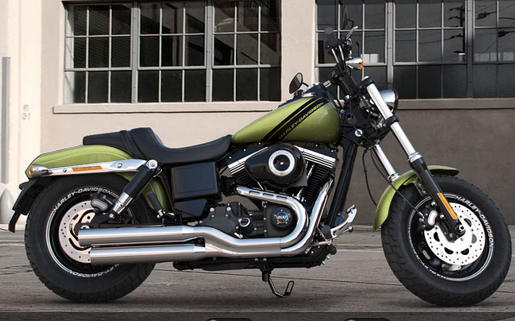 Dyna Fat Bob Modell 2016 in Olive Gold