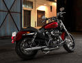 Sportster XL 1200 Custom Modell 2016 in Mysterious Red Sunglo & Velocity Red Sunglo
