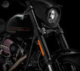 CVO Pro Street Breakout Limited / Front-End eines Muscle Bikes