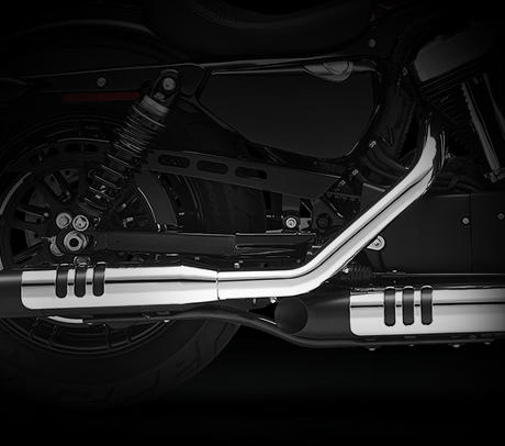 Sportster Forty-Eight / Staggered Shorty Auspuffanlage
