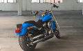 Softail Low Rider Modell 2018 in Electric Blue