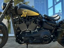 Neumaschine (Custom-Umbau) Softail Street Bob "Bumblebee"